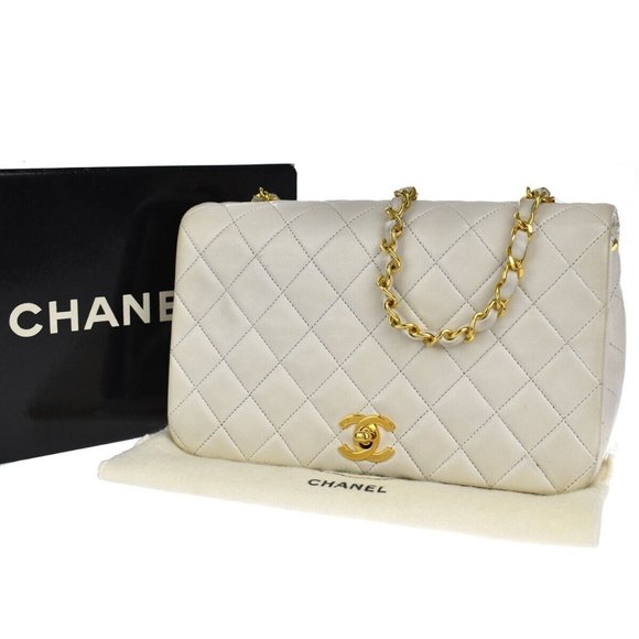 Authenticity Guarantee CHANEL CC Full Flap Matelasse 23 Chain Shoulder Bag - Picture 1 of 11
